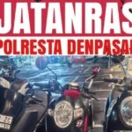 Sudah Beraksi di Tiga TKP, Pelaku Curanmor Diamankan Unit Jatanras Polresta Denpasar.