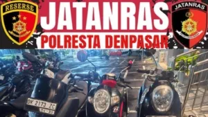 Sudah Beraksi di Tiga TKP, Pelaku Curanmor Diamankan Unit Jatanras Polresta Denpasar.