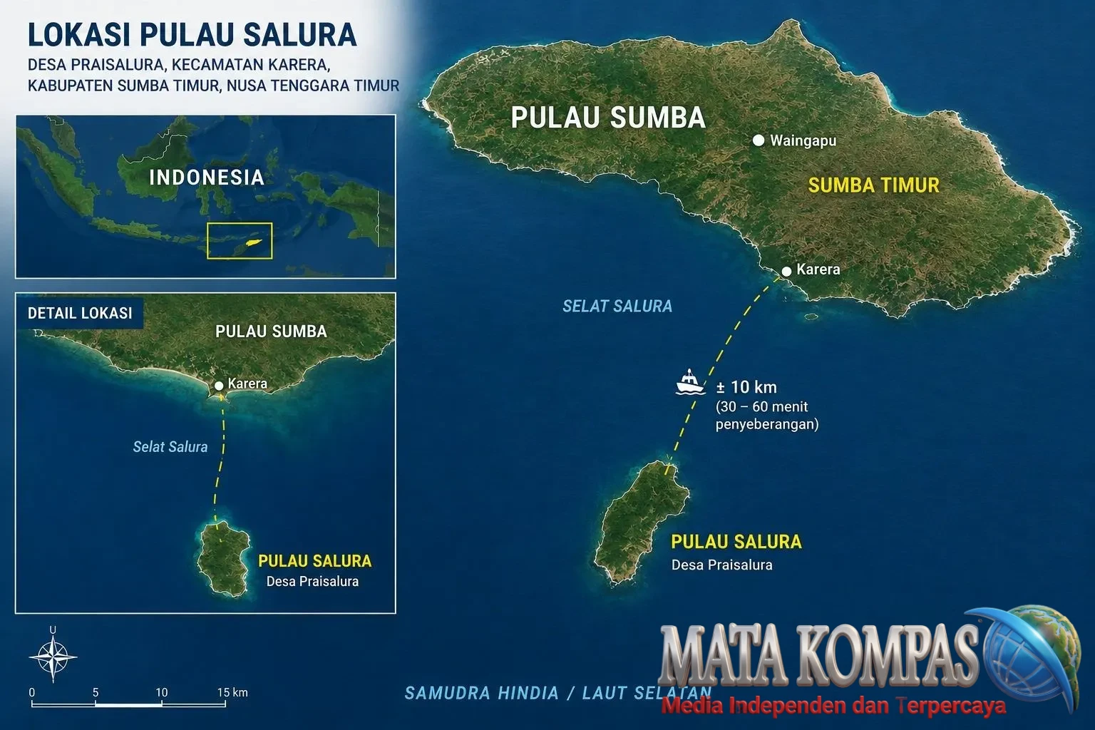 Menembus Gelombang Demi 140 KK, PLN Jaga Keandalan Listrik di Pulau Terluar Salura