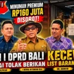 Minuman Premium Rp160 Juta Disorot Saat Sidak, Komisi I DPRD Bali Kecewa Bea Cukai Tolak Berikan List Barang Sitaan