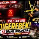 Bareskrim Bongkar Dugaan Sarang Narkoba di Five Stars Bali, 53 Orang Diamankan dalam Operasi Dini Hari