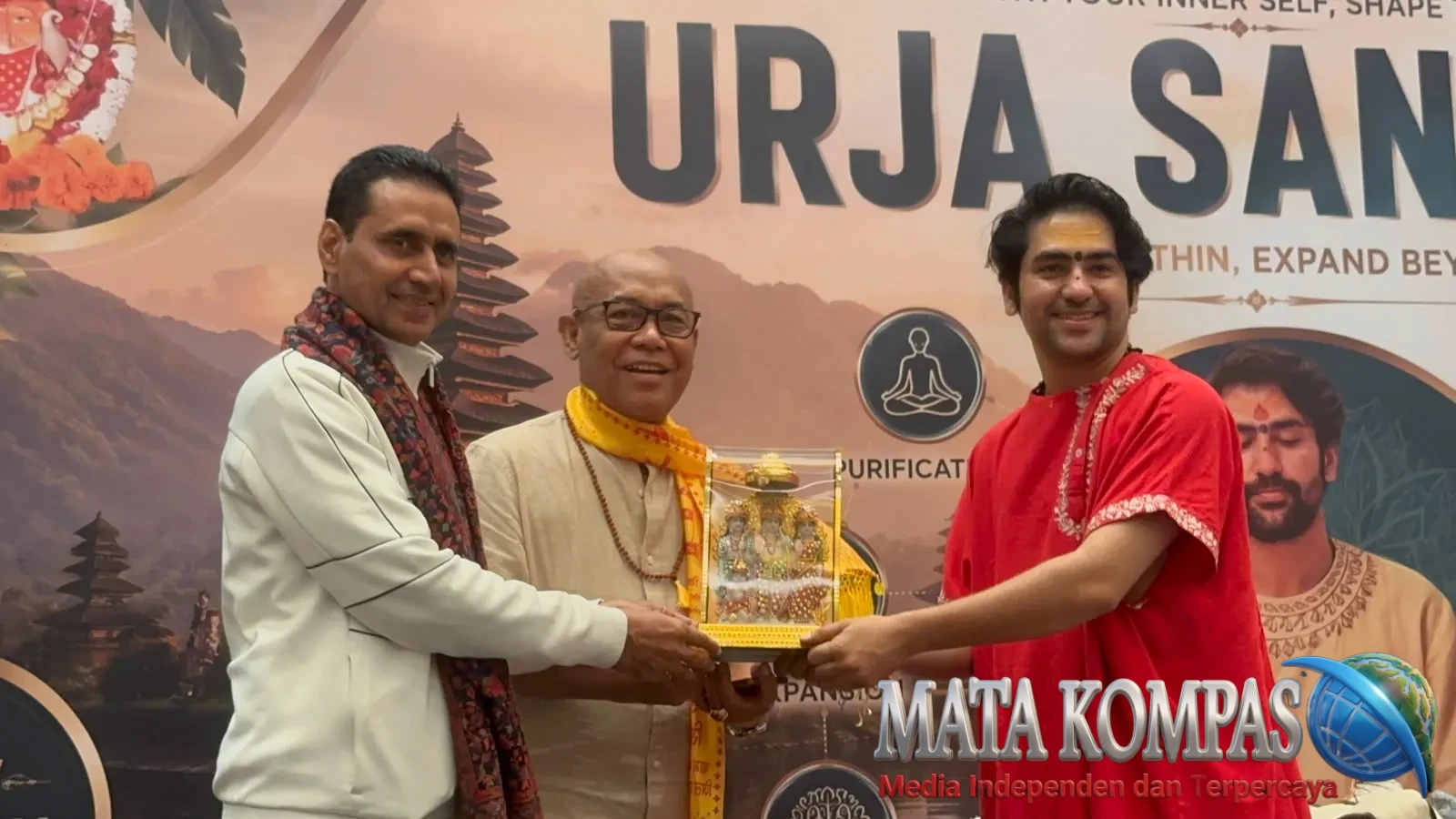 Bageshwar Dham Singgah di Bali, Spiritualitas India-Bali Bertemu: Somvir dan Dewa Rai Dorong Pusat Meditasi Hindu Dunia