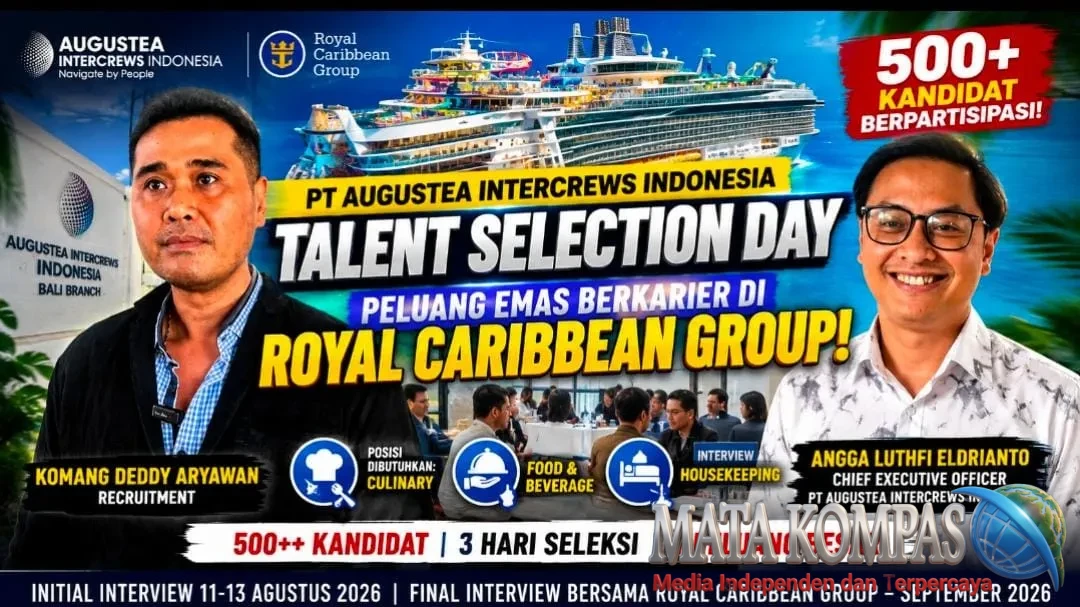 PT Augustea Intercrews Indonesia Seleksi 500+ Talenta Bali untuk Berkarier di Royal Caribbean Group