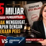 Rp25 Miliar untuk Sebuah Pemberitaan: Ketika Hak Menggugat Berhadapan Dengan Kemerdekaan Pers