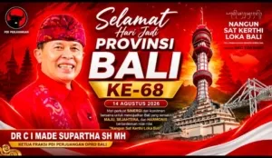 Made Supartha Ajak Masyarakat Perkuat Sinergi di Hari Jadi ke-68 Provinsi Bali