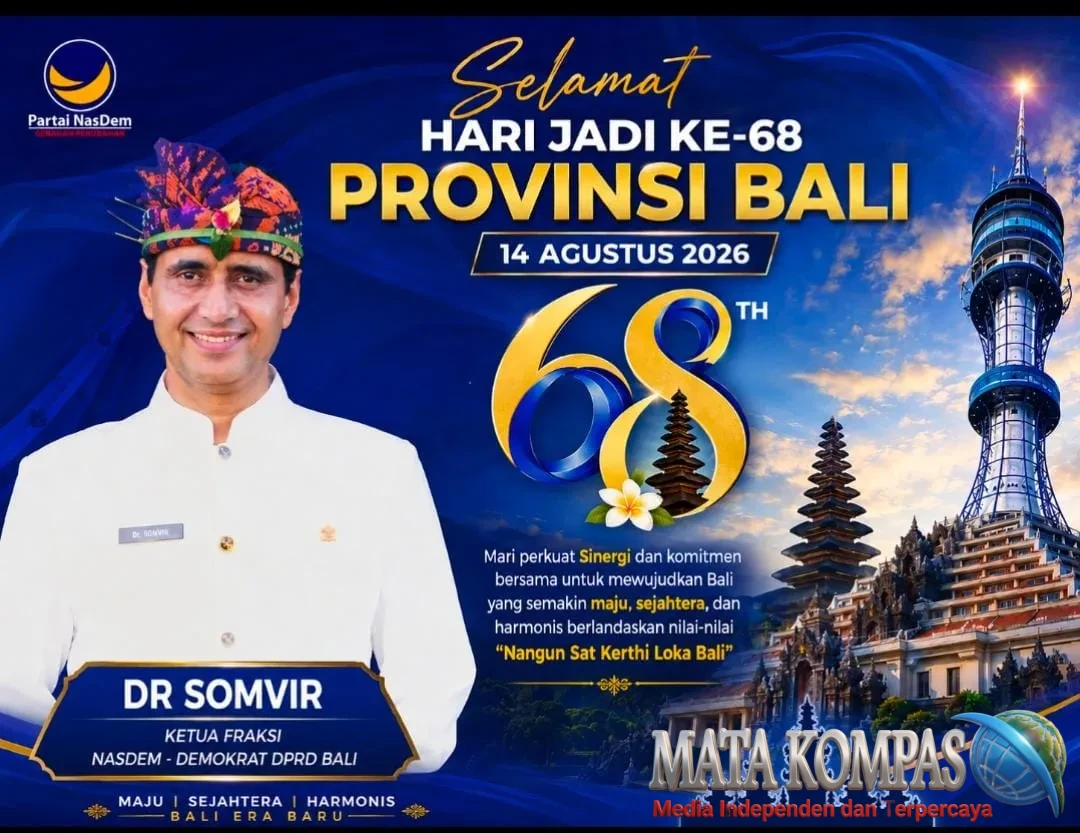 Hari Jadi ke-68 Bali, Dr Somvir: Perkuat Sinergi, Bangun Bali yang Maju dan Harmonis