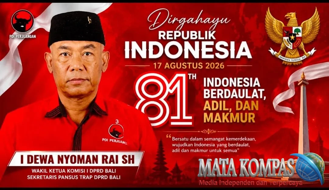 HUT ke-81 RI, I Dewa Nyoman Rai: Kemerdekaan Harus Dihidupkan dengan Kerja Nyata untuk Bali