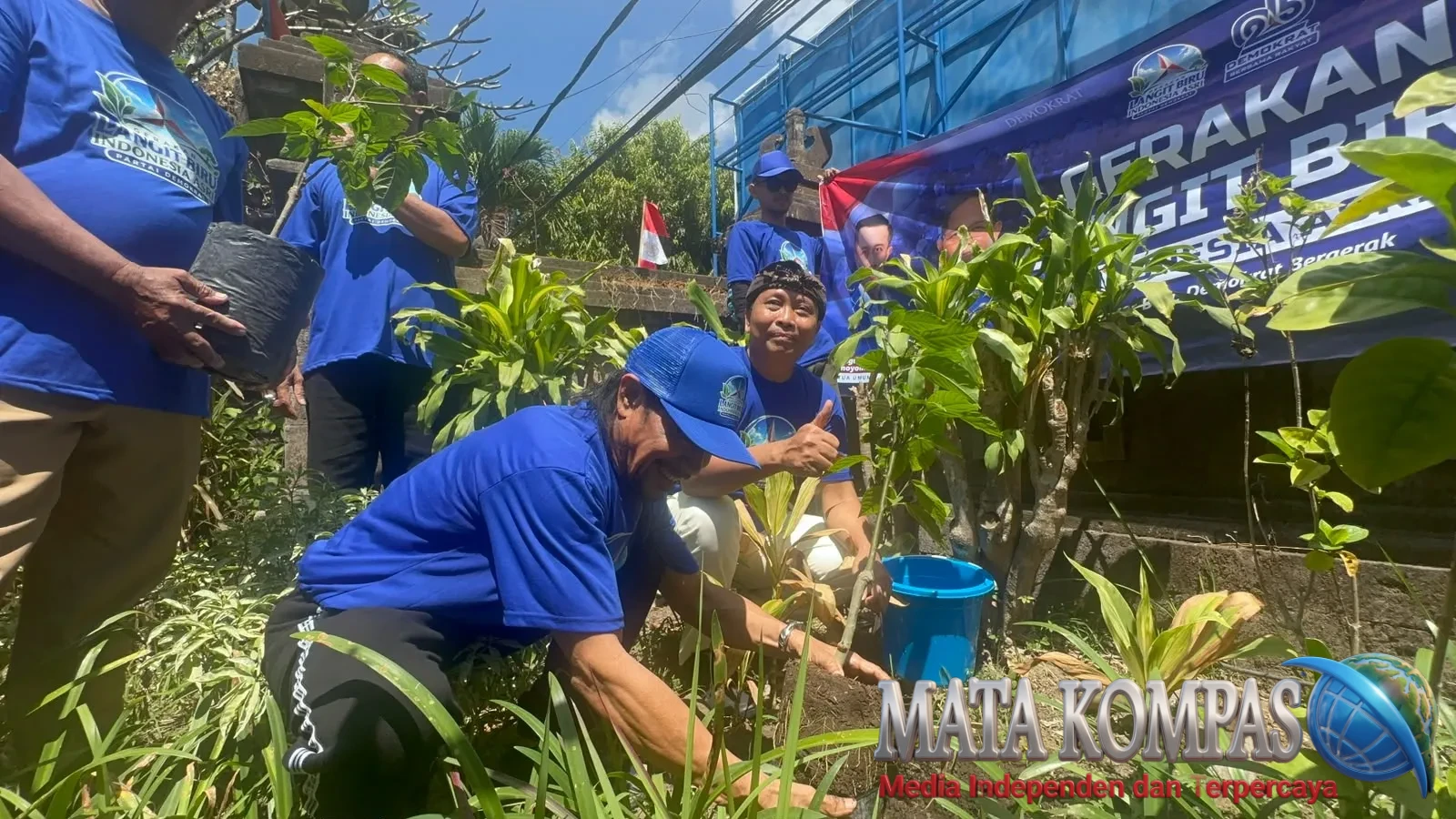 Gerakan Langit Biru Demokrat Bali, Made Mudarta: Cintai Bali dengan Menjaga Kebersihan dan Merawat Bumi