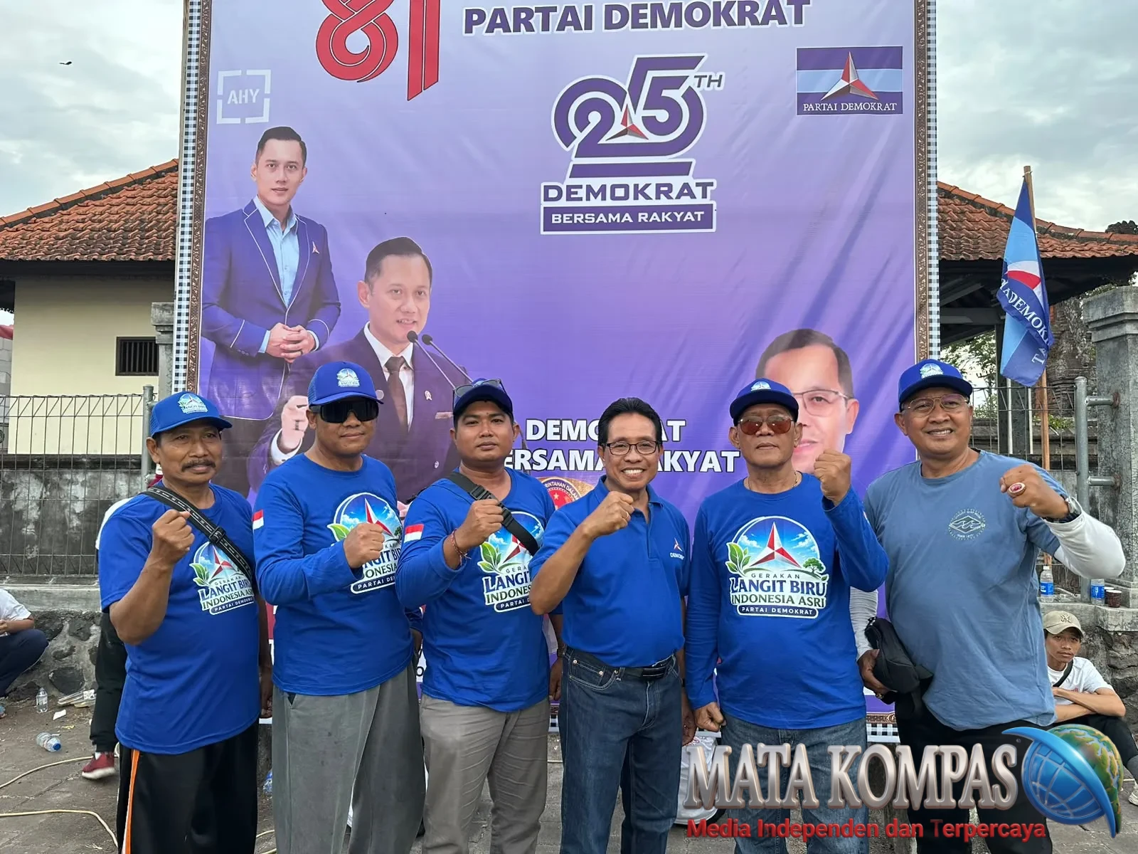 Demokrat Badung Gelar Jalan Sehat dan Lomba Rakyat, Made Sunarta: Bersama Rakyat, Demokrat Semakin Kuat