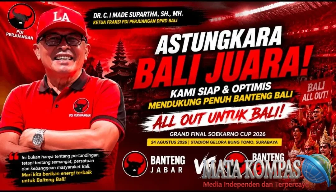 Banteng Bali Melaju ke Final Soekarno Cup 2026, Made Supartha: Astungkara Bali Juara, All Out untuk Bali