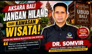 Aksara Bali Jangan Hilang dari Kawasan Wisata, Dr. Somvir: Ubud Akan Lebih Indah dan Spiritual