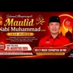Made Supartha Ajak Jadikan Maulid Nabi Momentum Meneladani Akhlak Rasulullah dan Merawat Harmoni Bali