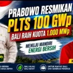 Prabowo Resmikan PLTS 100 GWp, Gubernur Koster Bawa Bali Raih Kuota 1.000 MWp Menuju Mandiri Energi Bersih