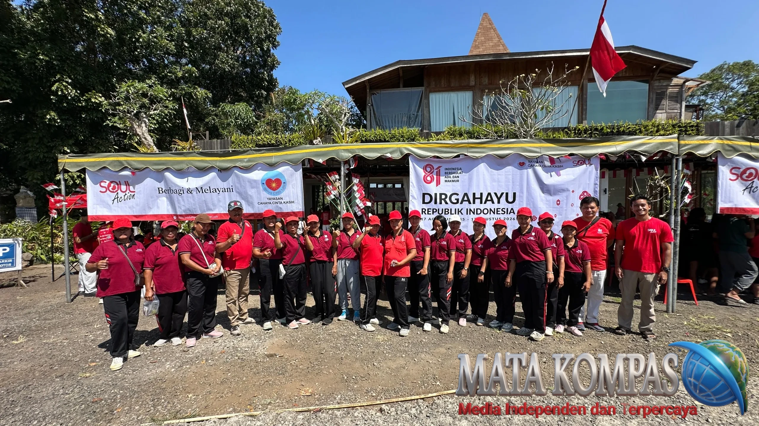 Semangat Kemerdekaan Menggema di Pesagi, YCCK dan SOUL Community Hadirkan Pengobatan Gratis untuk Ratusan Warga