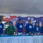 HUT ke-25 Demokrat, Tutik Kusuma Wardhani Kobarkan Semangat Kader Lewat Gerakan Langit Biru Indonesia Asri di Pantai Jasri