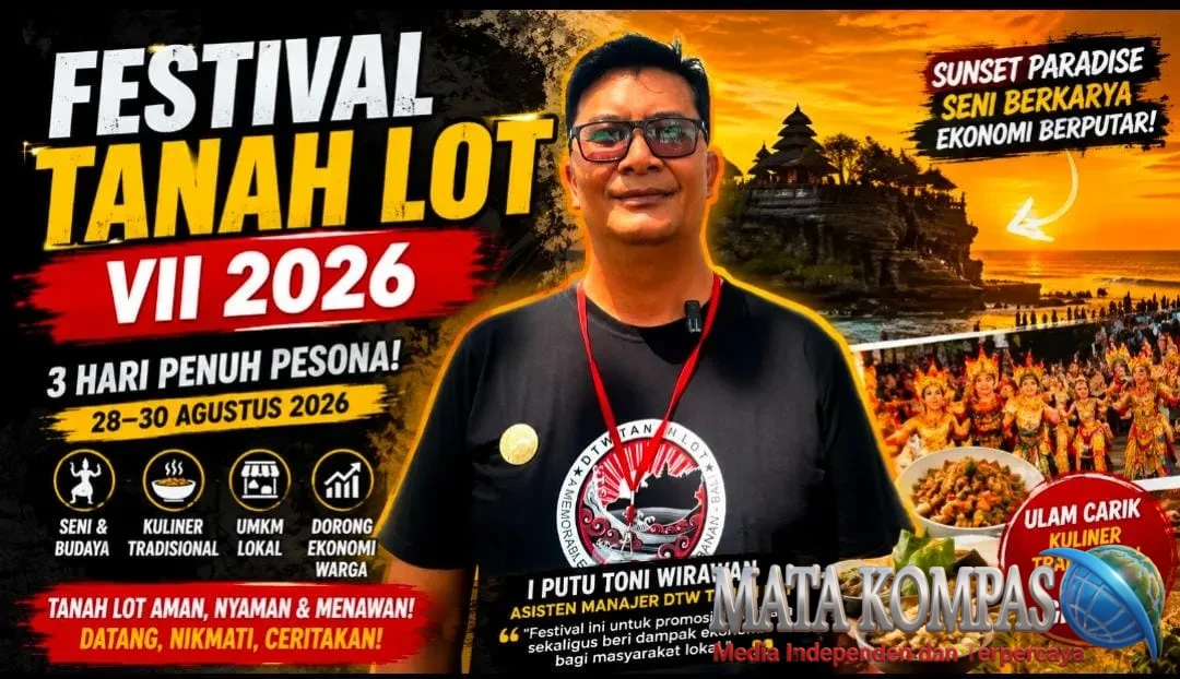 Festival Tanah Lot VII 2026 Dongkrak Pariwisata dan Ekonomi Warga Lewat Pesona Seni, Budaya hingga Kuliner Tradisional