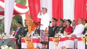 Gubernur Koster Pimpin Upacara HUT ke-81 Kemerdekaan RI, Ajak Generasi Muda Lanjutkan Perjuangan Bangsa.