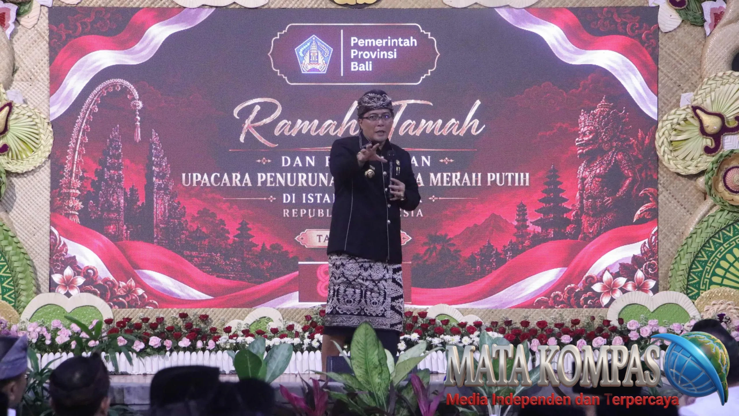 Dari Barisan Paskibraka hingga Joget Bersama, Giri Prasta Titip Pesan untuk Generasi Emas Bali.