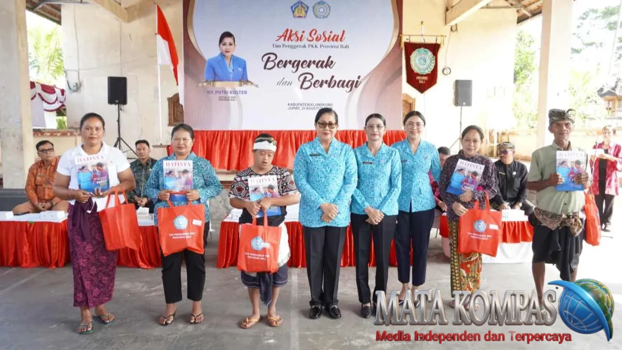 Tujuh Tahun Tanpa Pekerjaan Tetap, Mangku Wijana Terbantu Aksi Sosial TP PKK Bali.