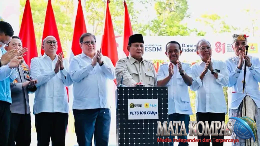 Prabowo Luncurkan PLTS 100 GWp, Gilimanuk Jadi Motor Kemandirian Energi Bali.