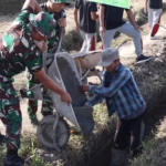 Desa Buruan Jadi Lokasi Karya Bakti TNI AD, Kebersamaan TNI dan Rakyat Makin Kokoh