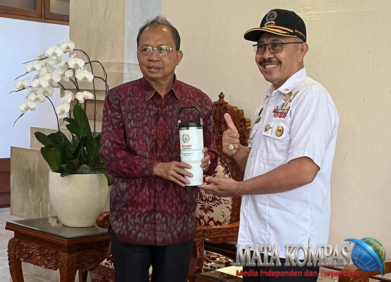 Gubernur Koster Terima Aspirasi PEPABRI Bali: Pemprov Siap Dukung Kesejahteraan Purnawirawan