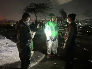 Kebakaran Melanda Gang Jatayu Denpasar, Polisi Imbau Warga Menjauh dari Lokasi