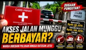 Akses Jalan Munggu Disorot, Warga Pertanyakan Dugaan Biaya Puluhan hingga Ratusan Juta