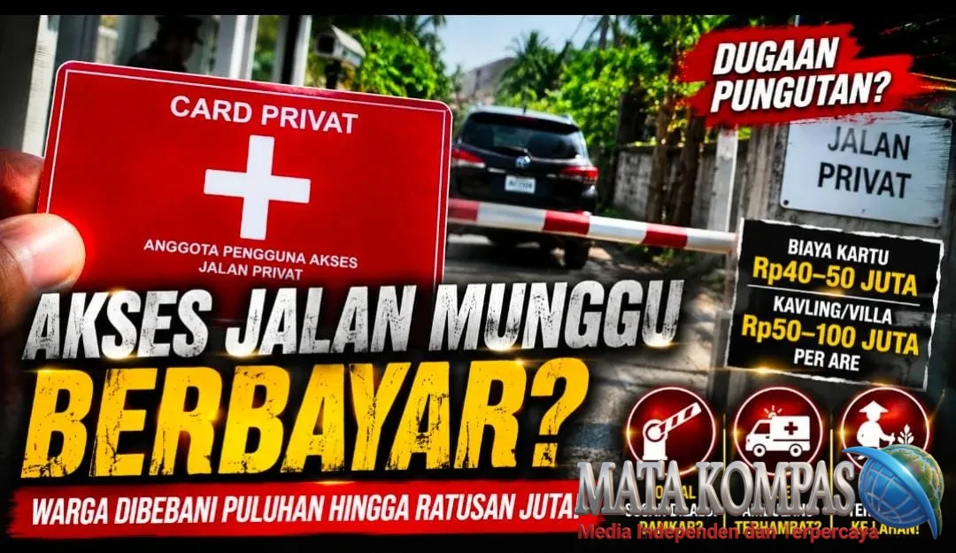 Akses Jalan Munggu Disorot, Warga Pertanyakan Dugaan Biaya Puluhan hingga Ratusan Juta