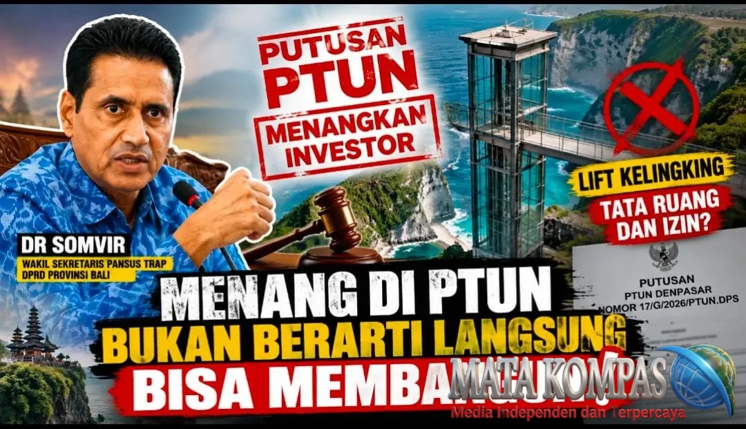 Soal Lift Kaca Kelingking, Dr Somvir: Menang di PTUN Bukan Berarti Langsung Bisa Membangun