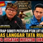 Pansus TRAP Soroti Putusan PTUN Lift Kelingking: Jelas Persoalan Tata Ruang, Mengapa Gugatan Investor Dikabulkan?
