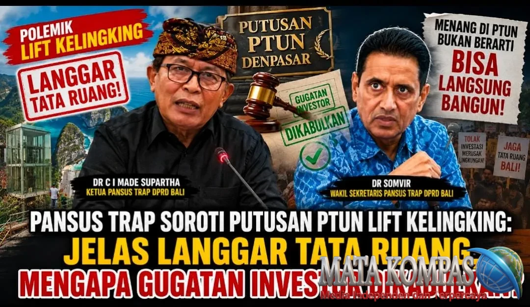 Pansus TRAP Soroti Putusan PTUN Lift Kelingking: Jelas Persoalan Tata Ruang, Mengapa Gugatan Investor Dikabulkan?