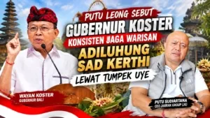 Putu Leong Sebut Gubernur Wayan Koster Konsisten Jaga Warisan Adiluhung Sad Kerthi Lewat Tumpek Uye