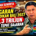 Nyoman Suwirta Soroti Anggaran Pendidikan Bali 2027: Rp1,3 Triliun Harus Tepat Sasaran