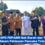 HUT ke-67, PEPABRI Bali Ziarah ke TMP Pancaka Tirta: Warisi Semangat Pengorbanan Pahlawan.