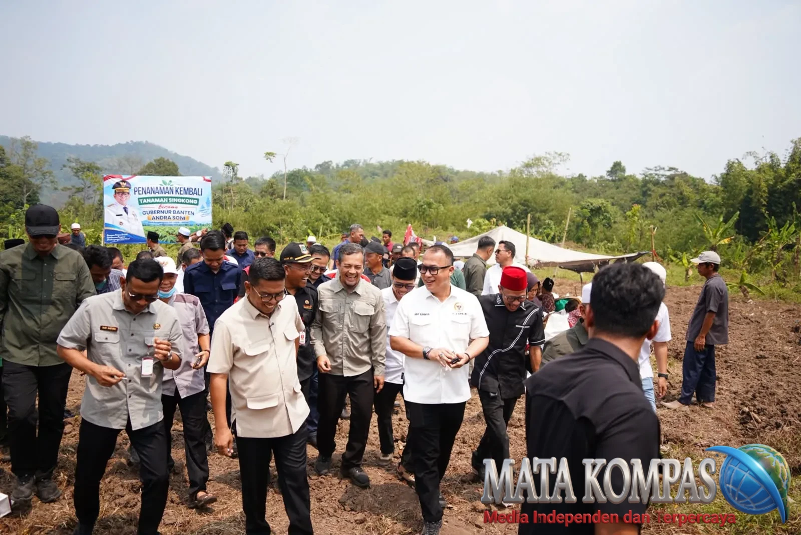 Gubernur Banten dan Arif Rahman Komitmen Perjuangkan Kesejahteraan Petani