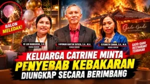 Balon Meledak, Anak Terluka, Gado-Gado Restaurant Terbakar: Keluarga Catrine Minta Penyebab Kebakaran Diungkap Secara Berimbang
