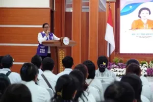 Dari Kesehatan hingga Sosial, Ny. Putri Koster Dorong Posyandu Perkuat Pelayanan Masyarakat.
