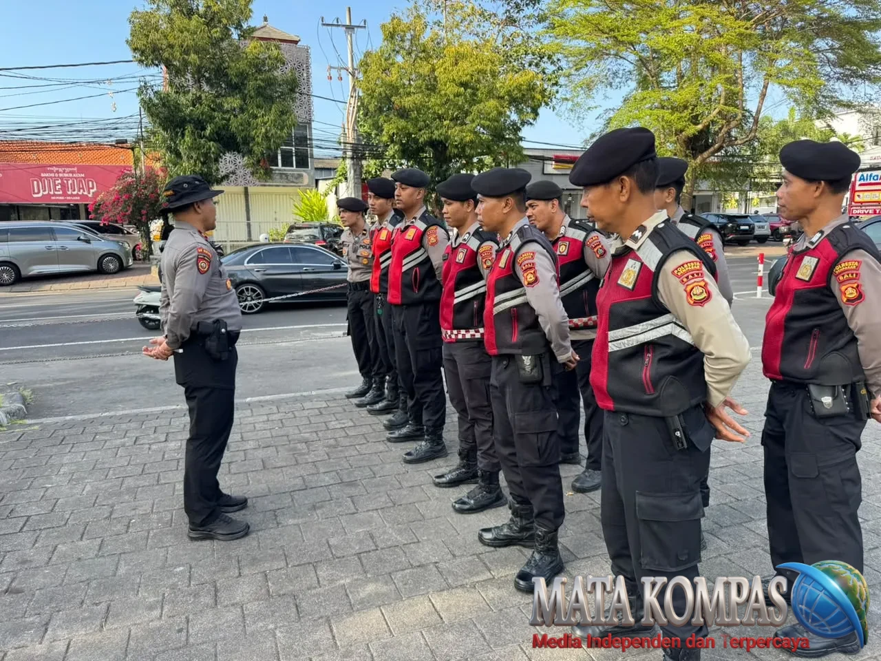 Samapta Polresta Denpasar Patroli Renon Perkuat Kamtibmas