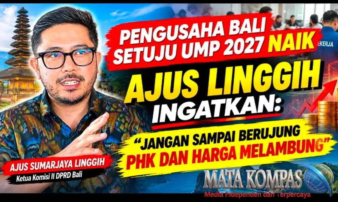 Pengusaha Bali Setuju UMP 2027 Naik, Ajus Linggih Ingatkan: Jangan Sampai Berujung PHK dan Harga Melambung