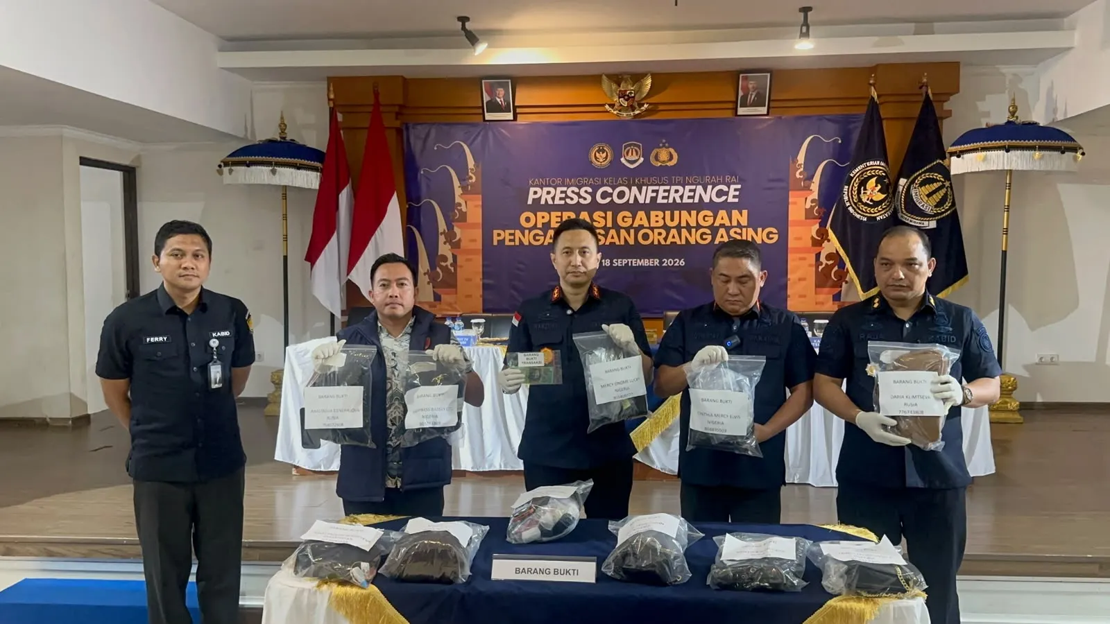 Operasi Gabungan Sasar Umalas-Seminyak-Canggu, 13 WNA Diduga Terlibat Prostitusi Diamankan Imigrasi Ngurah Rai
