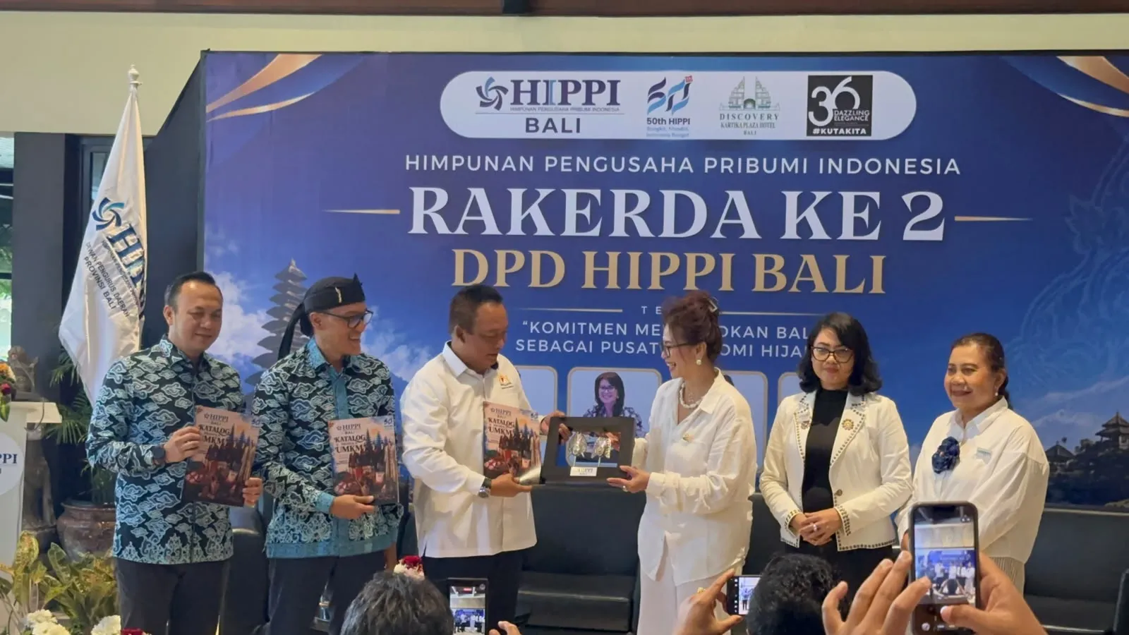 Ketum HIPPI Erik Hidayat Buka Rakerda II HIPPI Bali, Gung Tini Gorda dan Winie Kaori Siapkan UMKM Naik Kelas