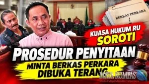 Kuasa Hukum RU Pertanyakan Berkas Perkara: Ada Saksi, Tapi Berita Acara Disebut Tak Bertanda Tangan