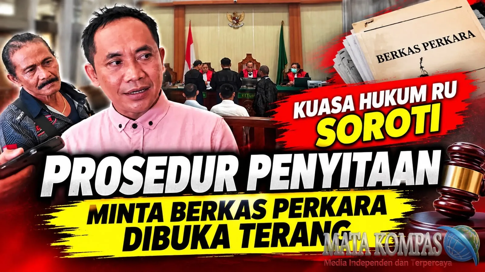 Kuasa Hukum RU Pertanyakan Berkas Perkara: Ada Saksi, Tapi Berita Acara Disebut Tak Bertanda Tangan