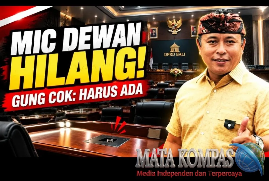 Usai Renovasi, Mic di Meja Anggota DPRD Bali Belum Ada, Gung Cok: Wakil Rakyat Harus Bisa Bicara