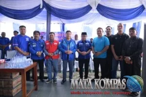 Masuki Usia 25 Tahun DPC Demokrat Rokan Hulu Gelar Bhakti Sosial Donor Darah