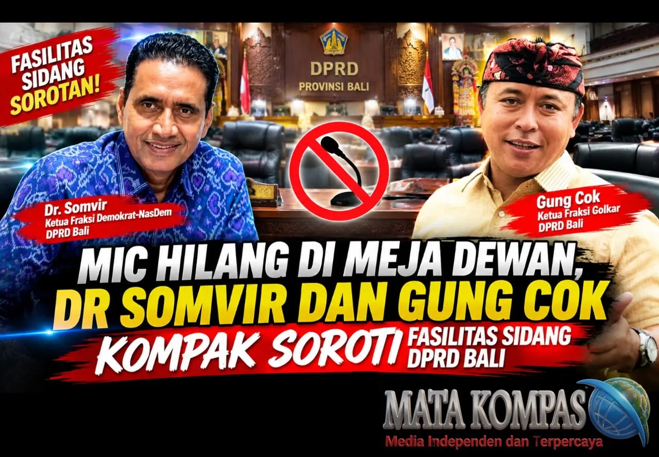 Mic Hilang di Meja Dewan, Dr Somvir dan Gung Cok Kompak Soroti Fasilitas Sidang DPRD Bali