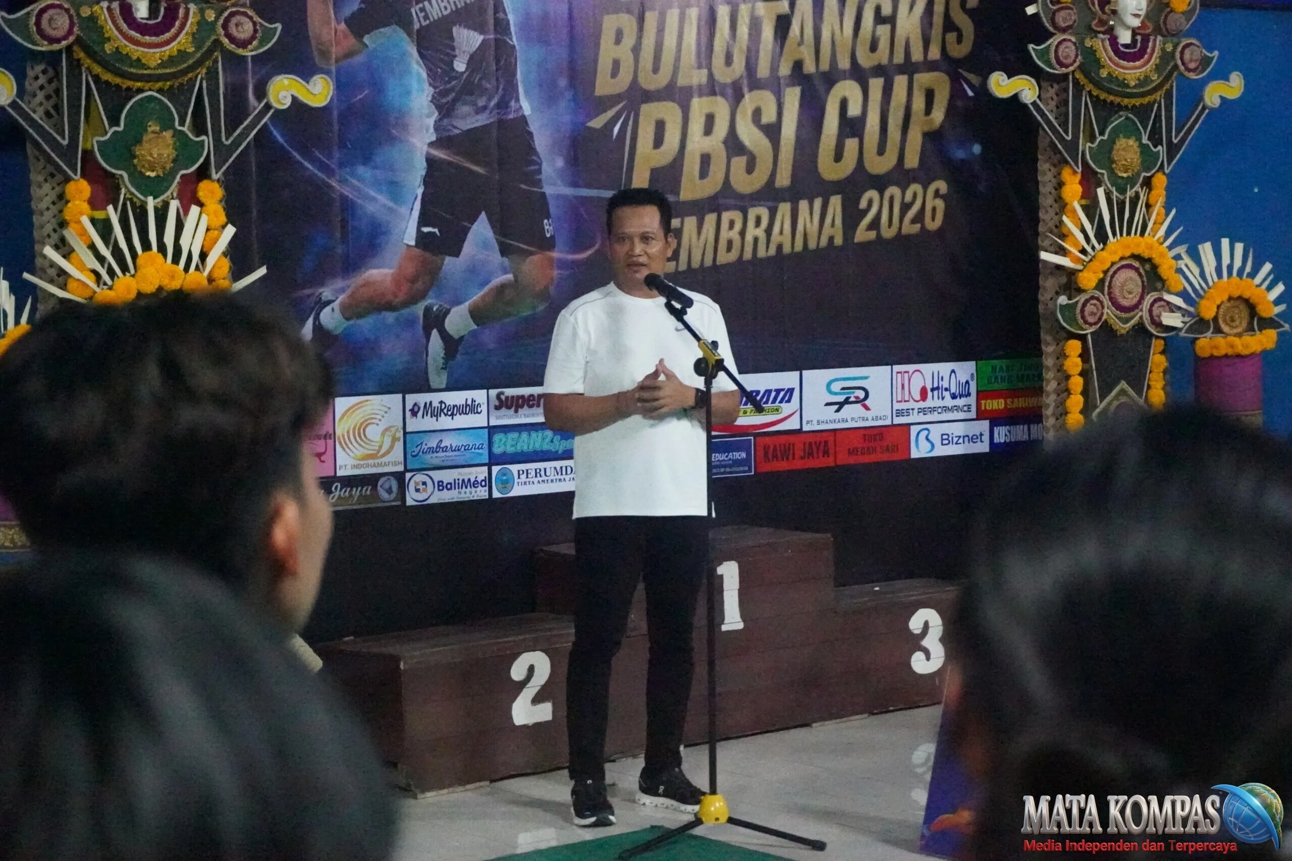 Bupati Kembang Turun ke Lapangan, Dorong Talenta Muda Bulu Tangkis Jembrana Tembus Level Provinsi