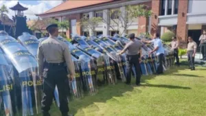 Polresta Denpasar Tingkatkan Kesiapan Dalmas, 90 Personel Digembleng Hadapi Potensi Gangguan Kamtibmas.