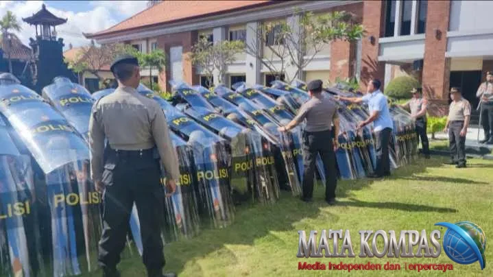 Polresta Denpasar Tingkatkan Kesiapan Dalmas, 90 Personel Digembleng Hadapi Potensi Gangguan Kamtibmas.
